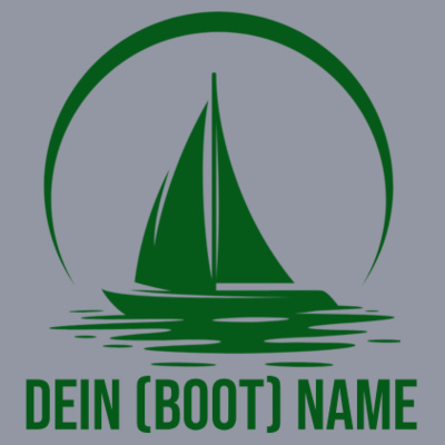 Kreis mit Boot - Promo-T Lady 180 Design
