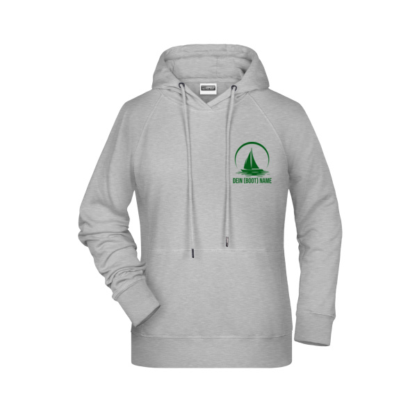 Kreis mit Boot - Ladies' Hoody Kreis mit Boot - Ladies' Hoody Miniaturansicht