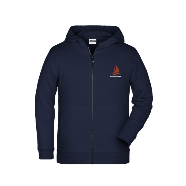Sailboat - Children's Zip Hoody Sailboat - Children's Zip Hoody Miniaturansicht